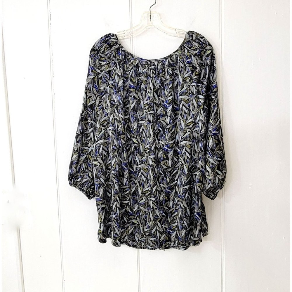 George Woman Peasant Blouse Size 2X - Picture 4 of 5